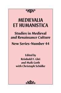Cover Medievalia et Humanistica, No. 44
