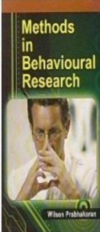Cover Methods in Behavioural Research