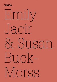 Cover Emily Jacir & Susan Buck-Morss