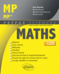 Cover Mathématiques MP/MP* - 3e édition actualisée