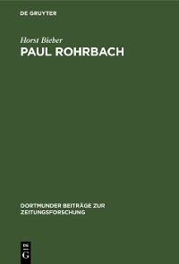 Cover Paul Rohrbach