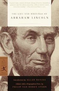 Cover Life and Writings of Abraham Lincoln