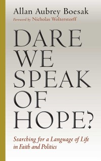 Cover Dare We Speak of Hope?
