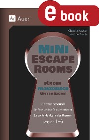 Cover Mini-Escape Rooms für den Französischunterricht