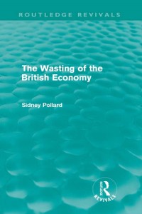 Cover The Wasting of the British Economy (Routledge Revivals)