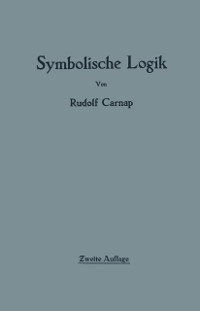 Cover Einführung in die symbolische Logik