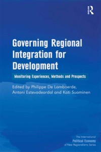 Cover Governing Regional Integration for Development