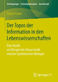 Cover Der Topos der Information in den Lebenswissenschaften