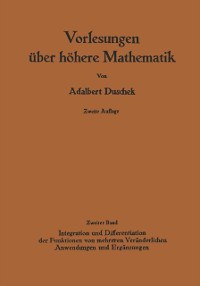 Cover Vorlesungen über höhere Mathematik