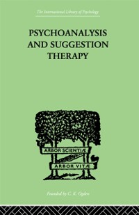 Cover Psychoanalysis And Suggestion Therapy