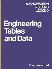 Cover Engineering Tables and Data