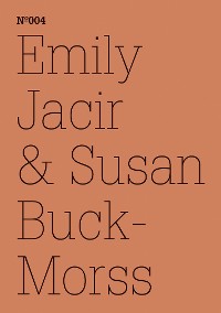 Cover Emily Jacir & Susan Buck-Morss