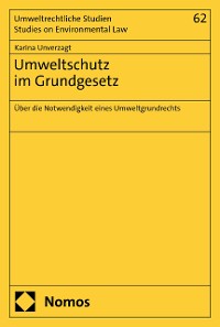 Cover Umweltschutz im Grundgesetz