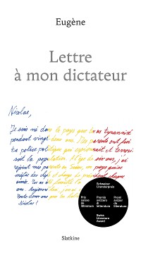 Cover Lettre à mon dictateur