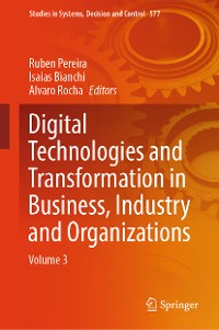 Cover Digital Technologies and Transformation in Business, Industry and Organizations