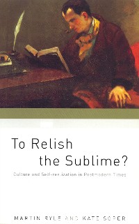 Cover To Relish the Sublime?
