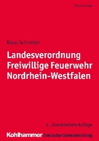 Cover Landesverordnung Freiwillige Feuerwehr Nordrhein-Westfalen