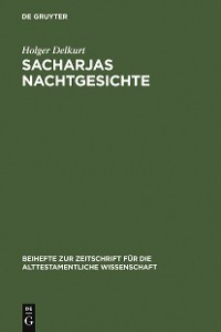 Cover Sacharjas Nachtgesichte