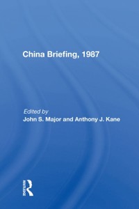 Cover China Briefing, 1987