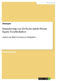 Cover Finanzierung von FinTechs durch Private Equity Gesellschaften