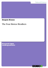 Cover The Four Biswas Members