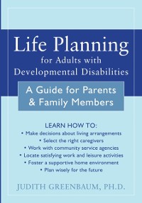 Cover Life Planning for Adults with Developmental Disabilities