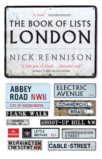 Cover Book Of Lists London