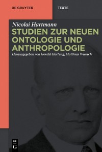 Cover Studien zur Neuen Ontologie und Anthropologie