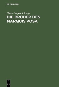 Cover Die Brüder des Marquis Posa