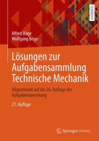 Cover Losungen zur Aufgabensammlung Technische Mechanik