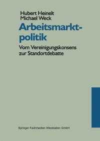 Cover Arbeitsmarktpolitik