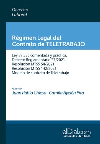 Cover Régimen Legal del Contrato de Teletrabajo