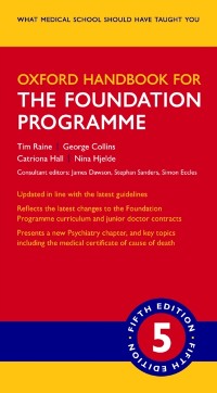 Cover Oxford Handbook for the Foundation Programme