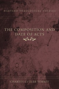 Cover Composition and Date of Acts