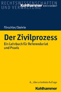 Cover Der Zivilprozess