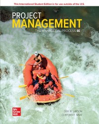 Cover Project Management: the Managerial Process ISE