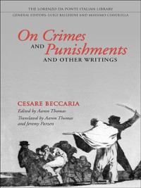 Cover On Crimes and Punishments and Other Writings