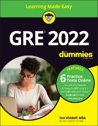 Cover GRE 2022 For Dummies with Online Practice
