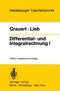 Cover Differential- und Integralrechnung I