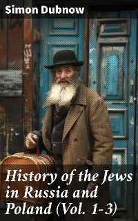 Cover History of the Jews in Russia and Poland (Vol. 1-3)