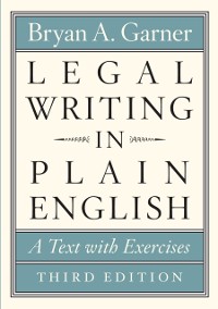 Cover Legal Writing in Plain English, Third Edition