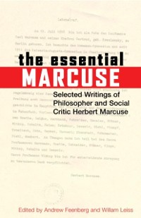Cover Essential Marcuse