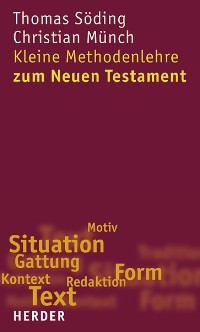 Cover Kleine Methodenlehre zum Neuen Testament