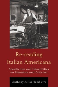 Cover Re-reading Italian Americana