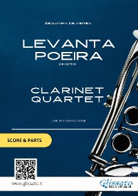 Cover Clarinet Quartet sheet music: Levanta Poeira (score & parts)