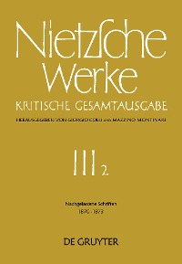 Cover Nachgelassene Schriften 1870 - 1873