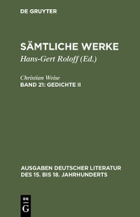 Cover Gedichte II