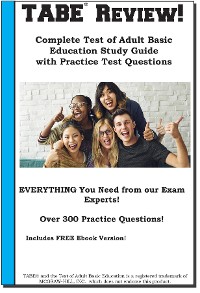 Cover TABE Review! Complete Test of Adult Basic Education Study Guide with Practice Test Questions