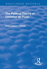 Cover Political Theory of Christine De Pizan