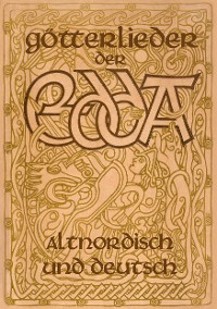 Cover Götterlieder der Edda - Altnordisch und deutsch